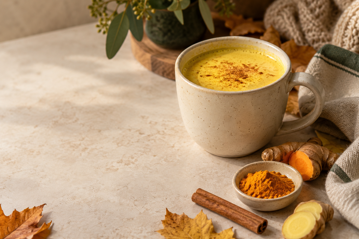 A Warm Fall Ritual: A Simple Golden Milk Recipe